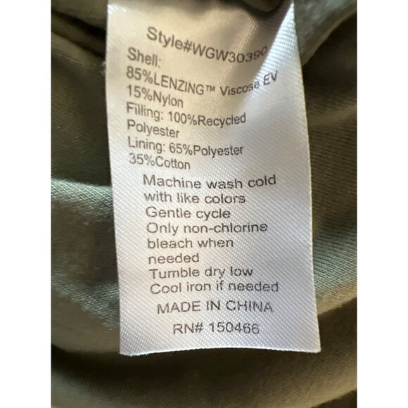 Market & Spruce Quilted Field Jacket Olive Green Size XL NWT - Picture 10 of 11